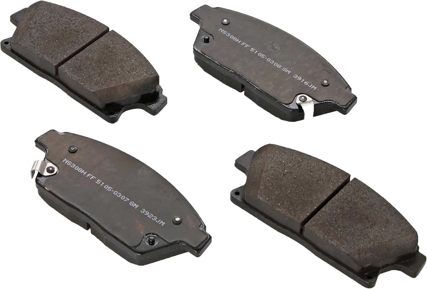 ACDelco 1711123 GM Original Equipment Front Disc Brake Pad