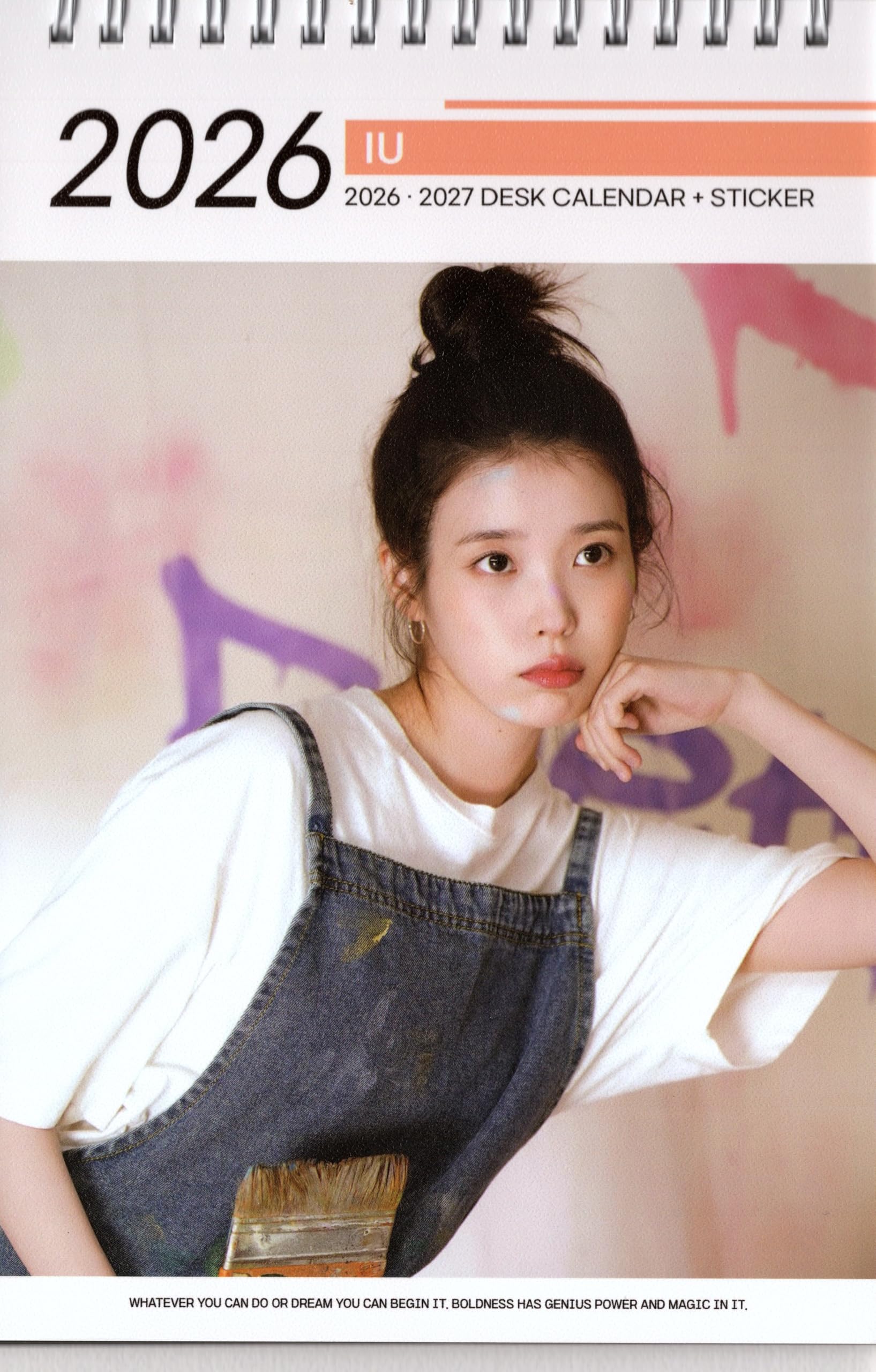 Amazon.co.jp: IU アイユー グッズ 卓上 カレンダー (写真集
