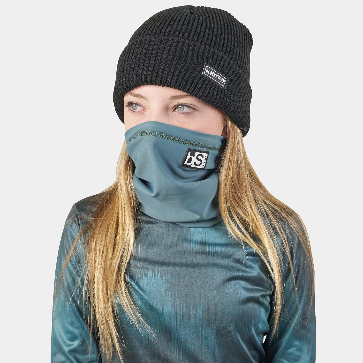 BLACKSTRAP Kids' Dual Layer Tube Versatile Neck Warmer Ski Mask, Keeps Kids Comfortable & Warm