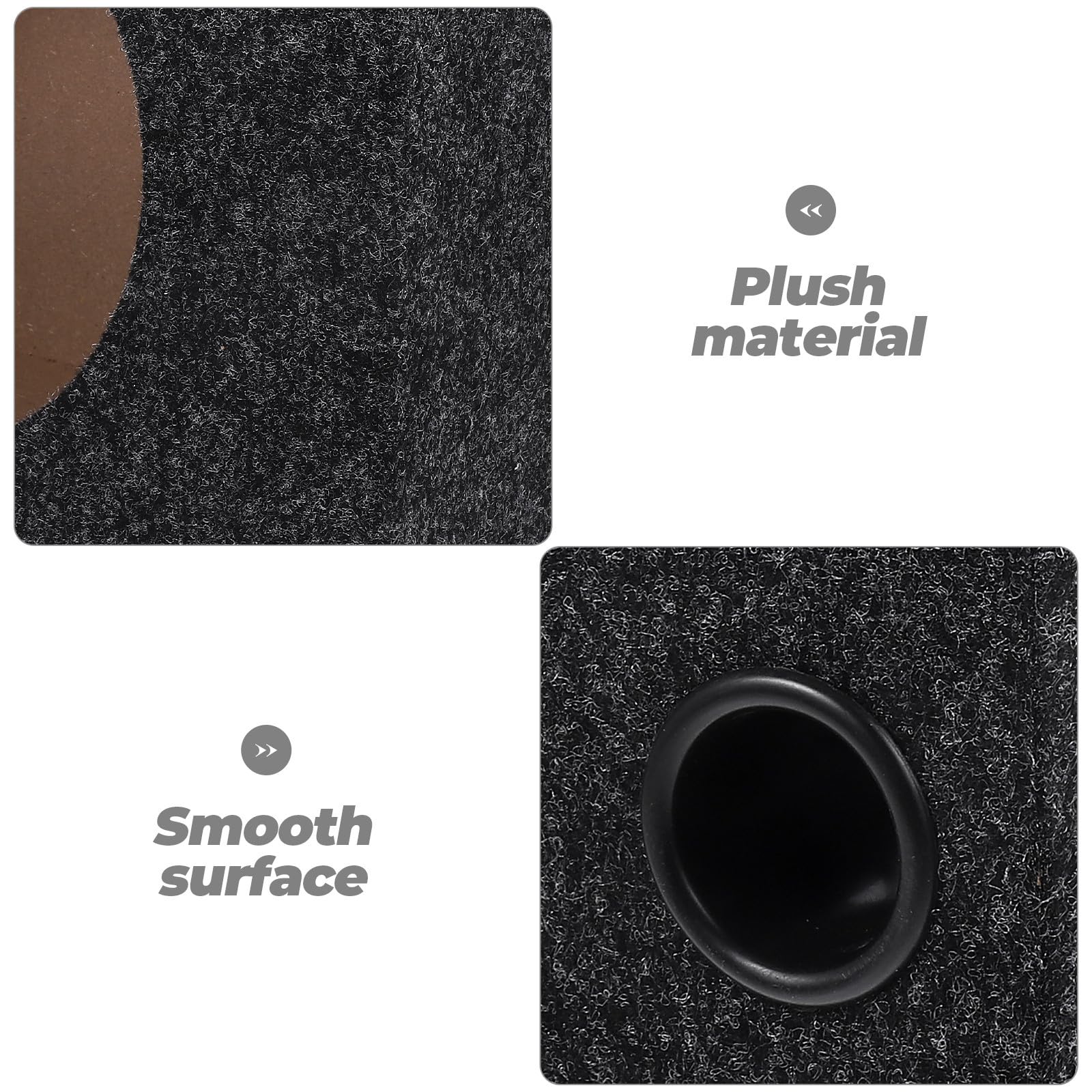 8-Zoll Subwoofer Car Gehäuse und Plüsch Leichte Lautsprecherbox für Auto Installieren für Selbstgemacht Auto Einbau Subwoofer
