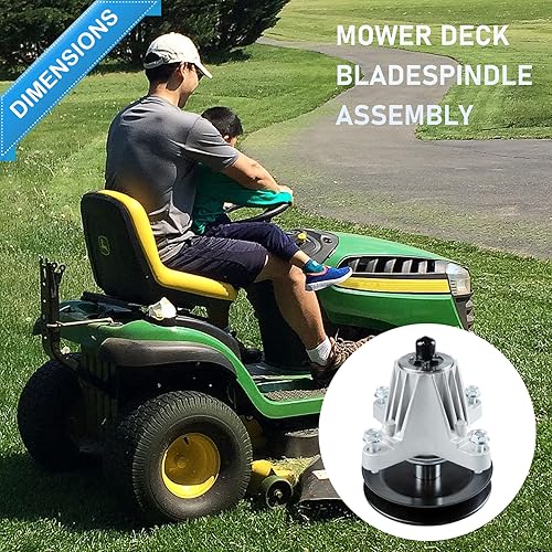 Miniatura 6 de Conjunto de cubierta de husillo con polea para MTD Cub Cadet Troy Bilt 618-06981 918-06981 XT1-LT50 XT2-LX50 13AQA1KQ897 50" Decks Mower