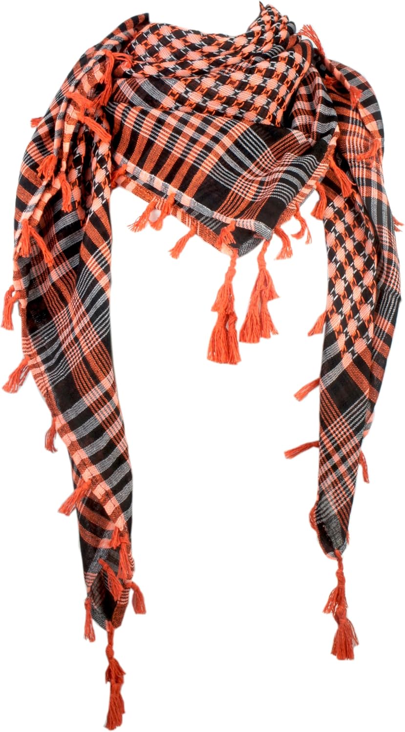 VIVIAN & VINCENT Shemagh Tactical Desert Scarf Keffiyeh Scarf Wrap for Men And Women - Image 2