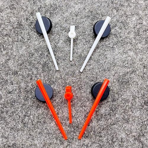 1 ensemble rouge/blanc moto compteur de vitesse pointeur aiguille moto Instruments accessoires for Honda CB400 VTR250 for Kawasaki ZRX400 important (Color : N0433-Red-White) Cover