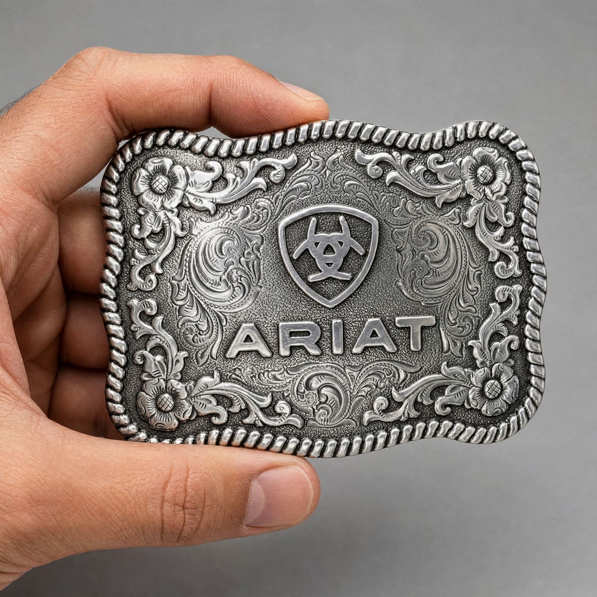 Ariat Logo Belt Buckle