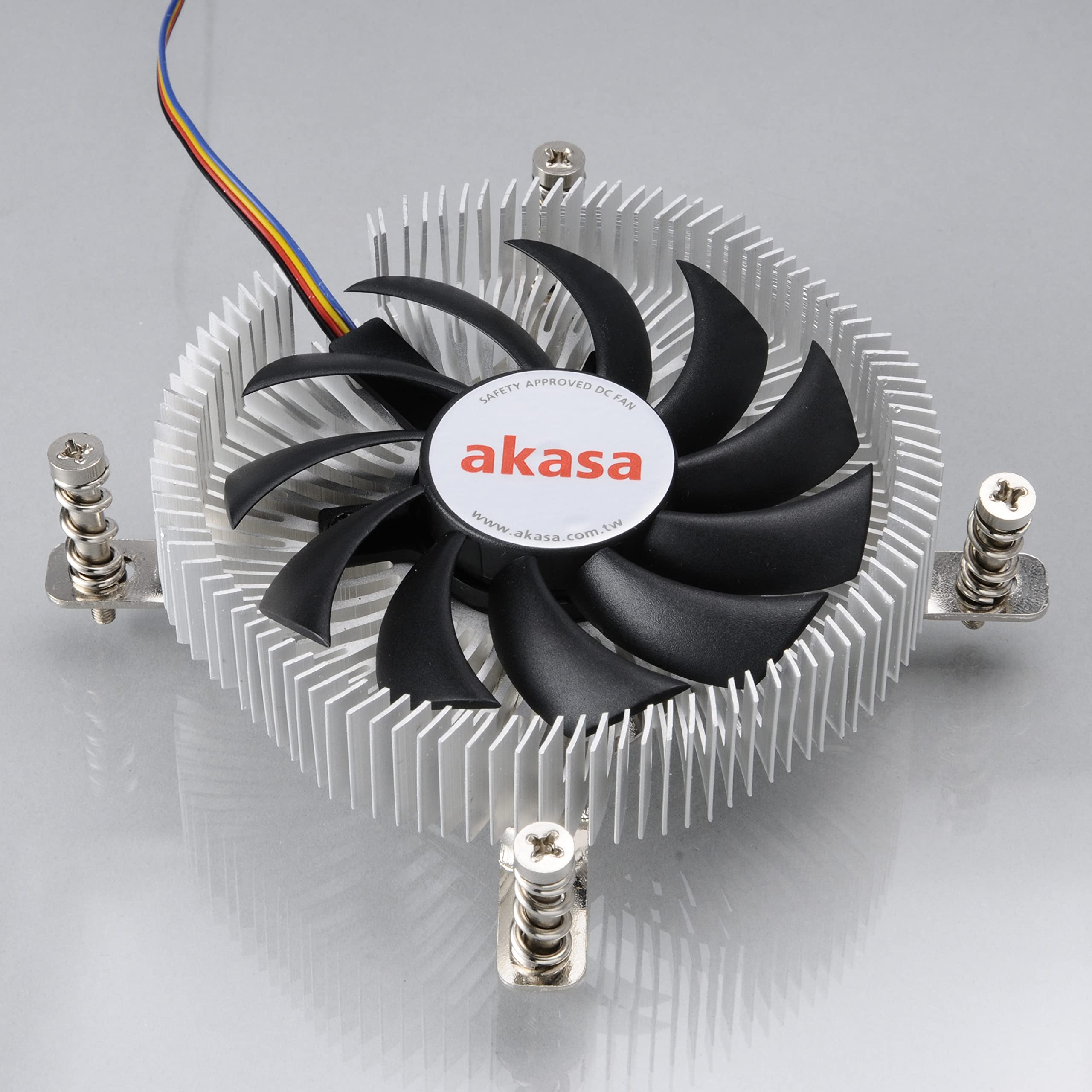 Amazon.com: Akasa AK-CC7129BP01 Low Profile Intel Cooler : Electronics