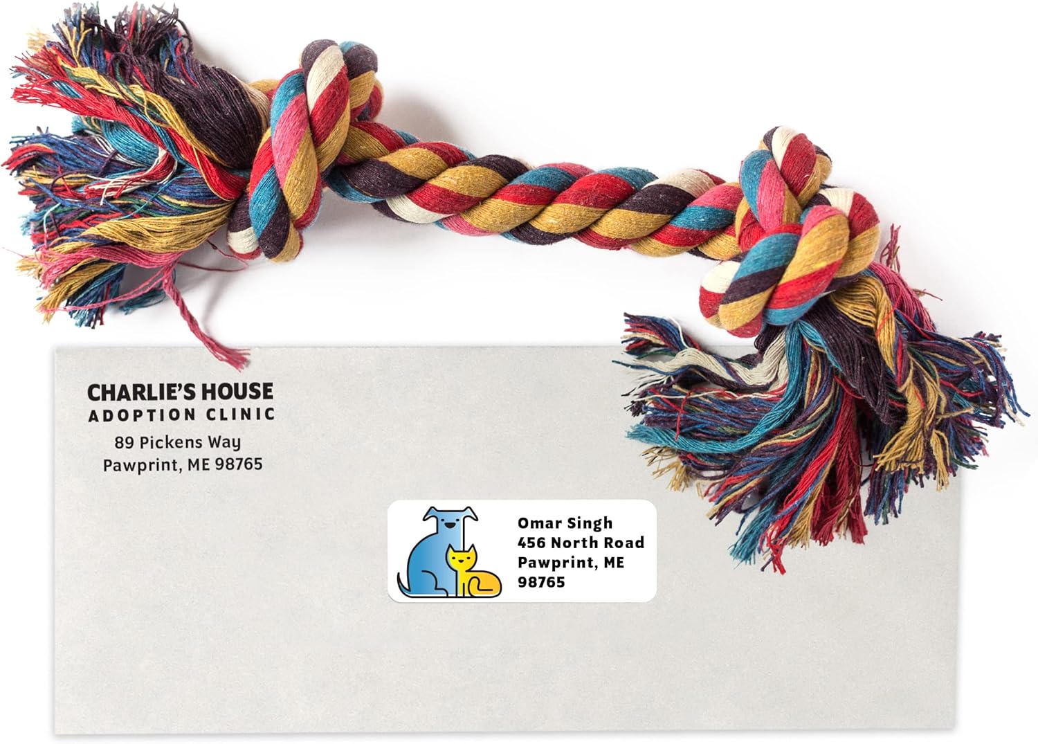 MACO Printable Labels for Mailing - Laser/Ink Jet Compatible Shipping Address Labels, 30 per Sheet, 1" x 2-5/8", Box of 250 Pages/7500 Labels, White - Image 4