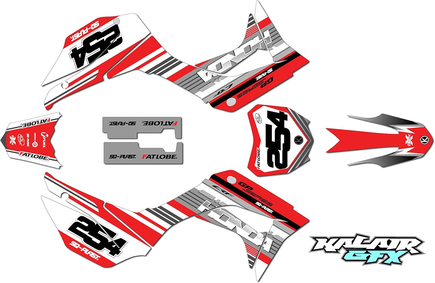 Kalair GFX Graphics Kit for Honda CRF110F (20192021) REDEEMER Series