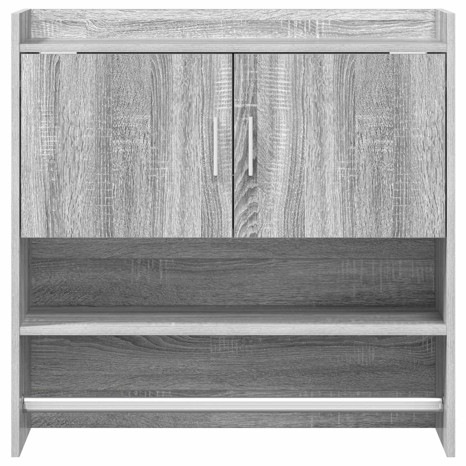 Étagère murale Sonoma grise 80 x 36 x 80 cm