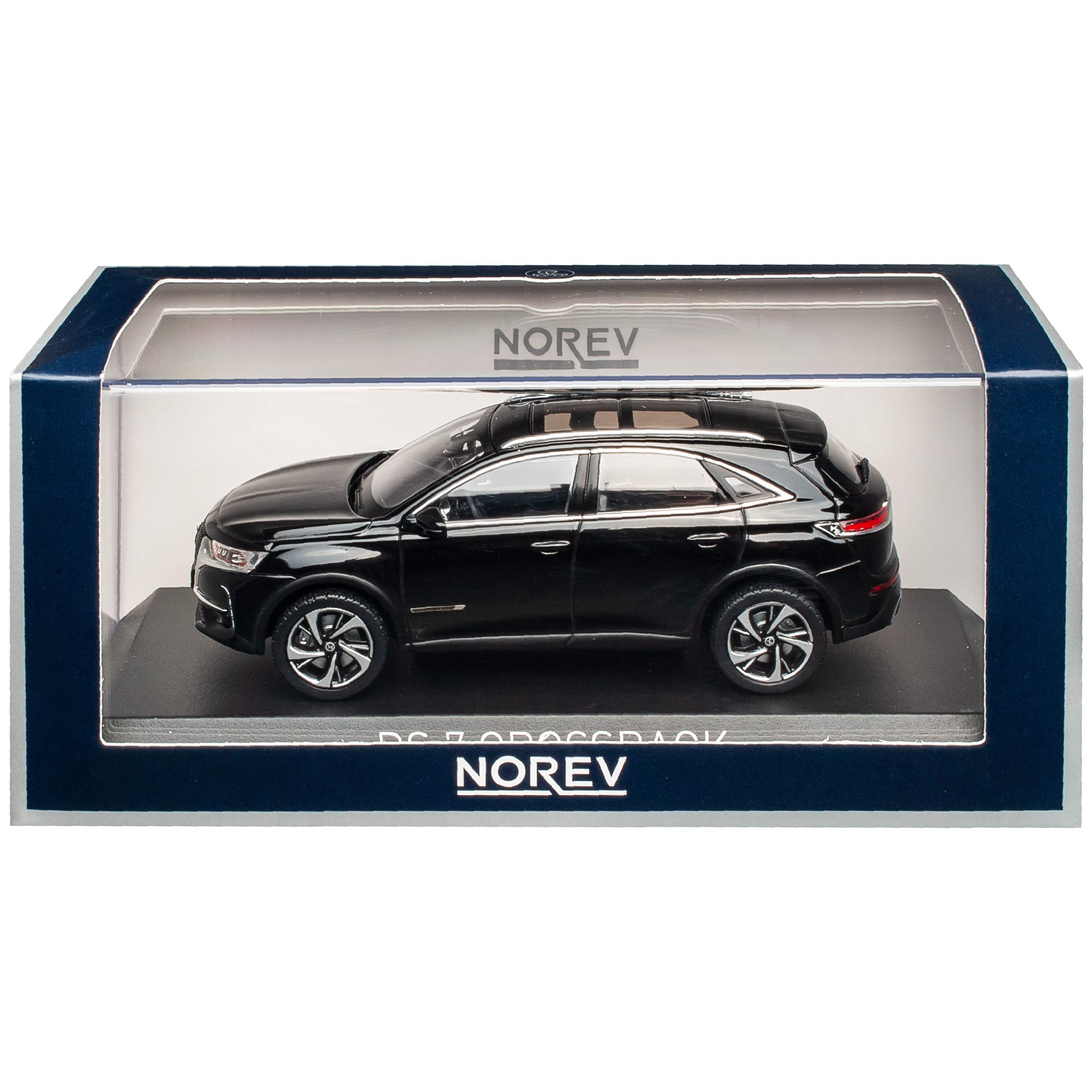 DS Automobiles Citroen DS7 Crossback Schwarz Ab 2017 1/43 Norev Modell Auto