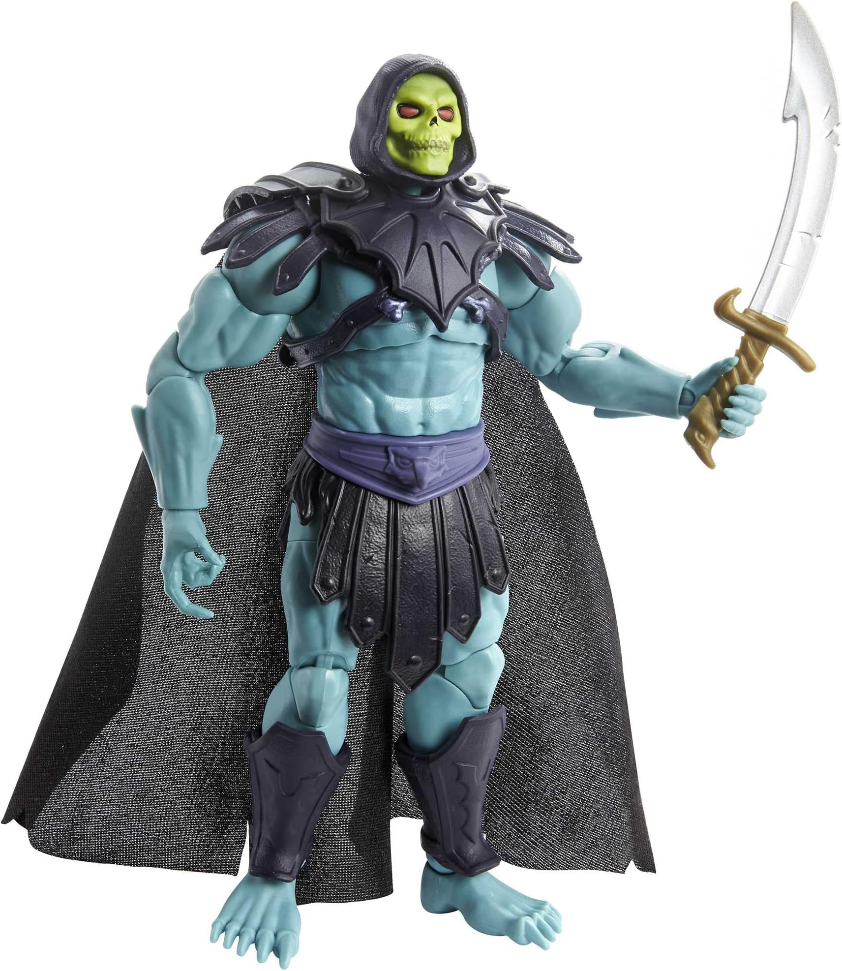 Masterverse New Eternia Skeletor Action Figure with Accessories, Collectible for Motu Fans Ages 6 Years & Older