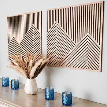 北欧風　木製ウォールアート Amazon.co.jp: Barydat 木製鳥 ウォールアート 木製飛ぶ鳥 壁