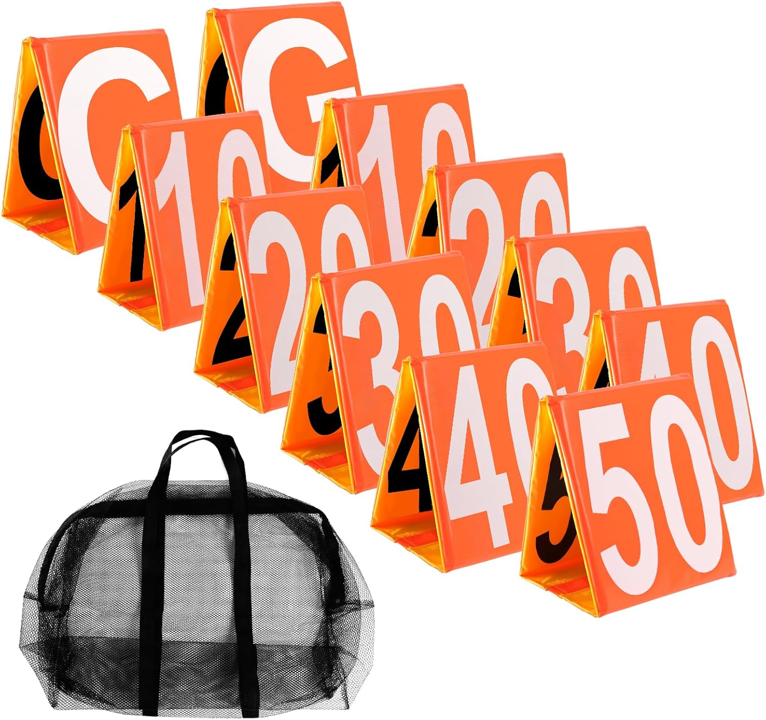 GSE Football Yard Markers, Day & Night High Visibility