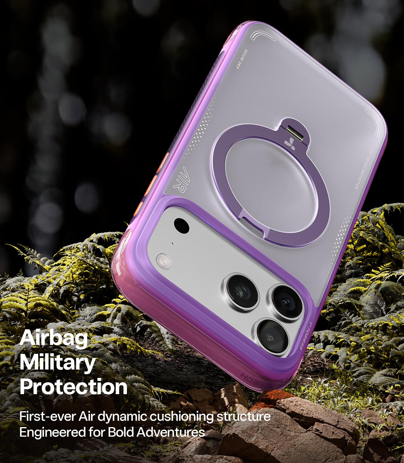 TORRAS Ostand Q3 Air iPhone17ProMax用 Amazon.com: TORRAS Ostand Q3 Air for iPhone 17 Pro Case 6.3'' with