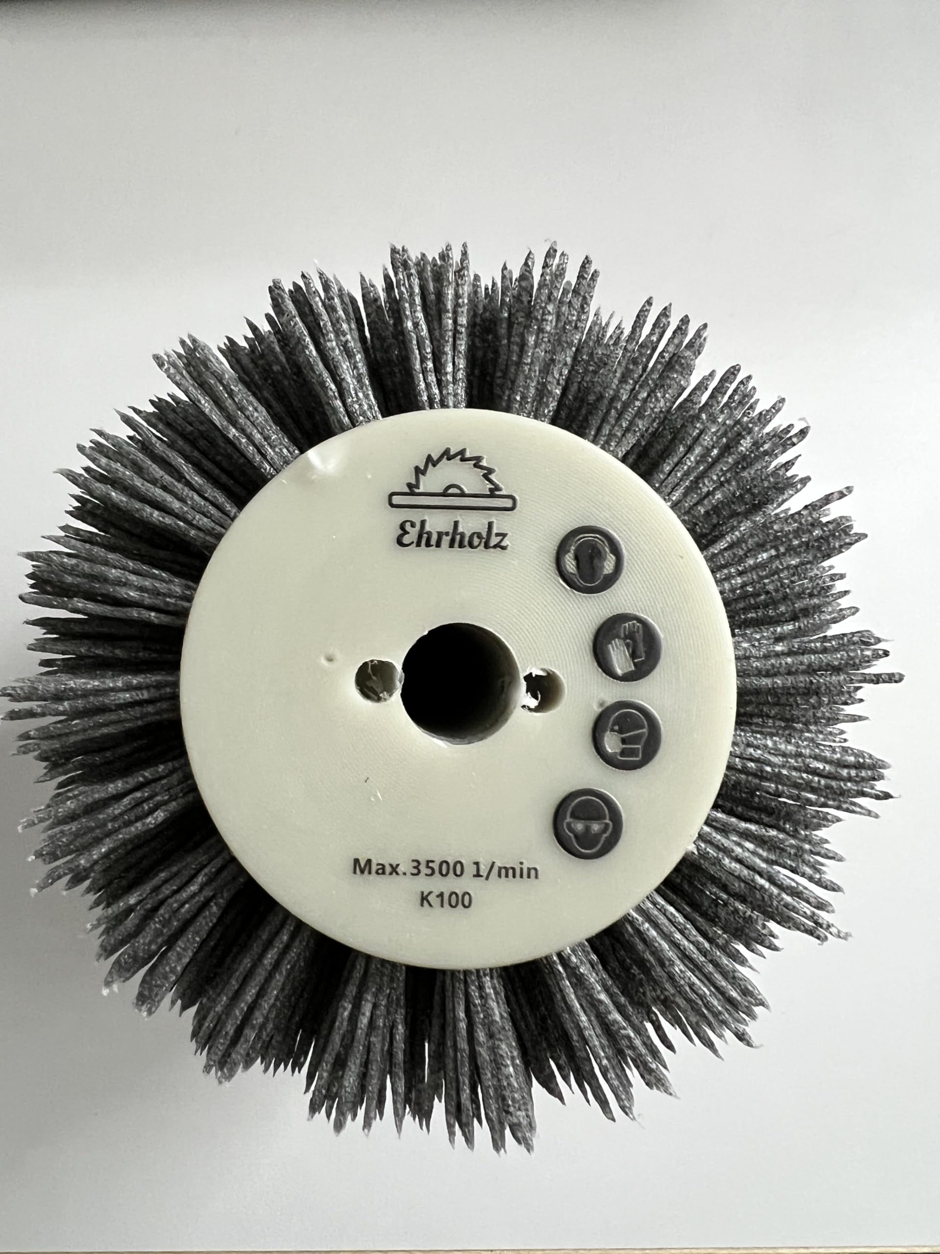 Ehrholz Sanding Brush Suitable for Makita Sander 9741, Grey, Körnung 100 - Image 3