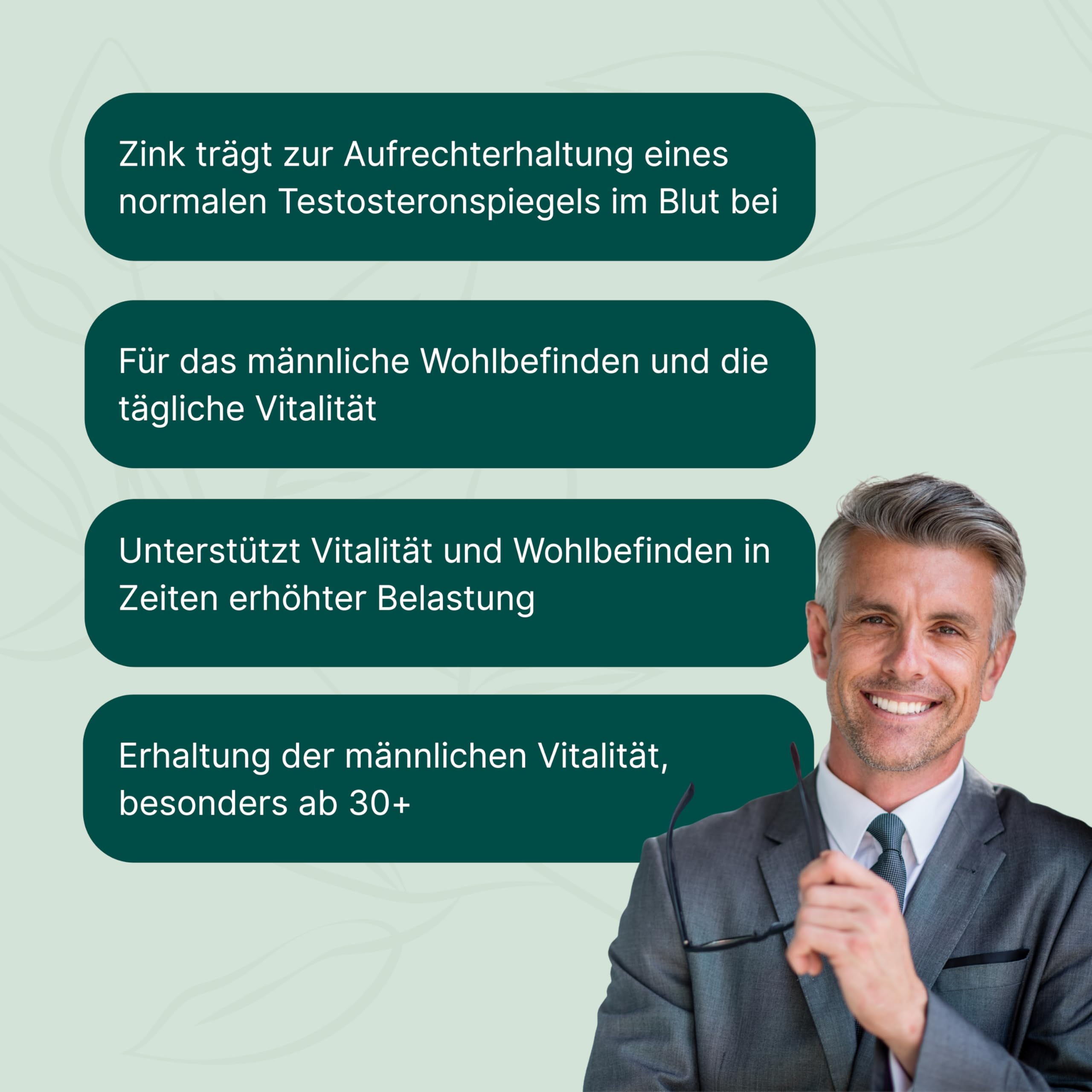ESSENZ - Testo Vit 90 Kapseln - Natürliche Testo Vit Kapseln mit Ashwagandha-, Bockshornkleesamen- & Schwarzes Maca-Extrakt. Zur Förderung des Wohlbefindens