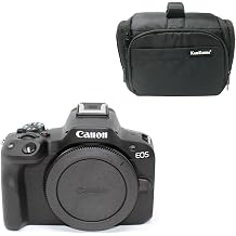 KamKorda Camera Bag + R50 Mirrorless Digital Camera Body Black, 24.2MP APS-C CMOS Sensor, UHD 4K Video +