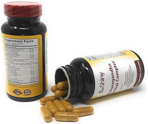 Miniatura 5 de El complejo de Ashwagandha con hoja termérica de canela y albahaca apoya una respuesta saludable al estrés del sueño y la salud inmunológica