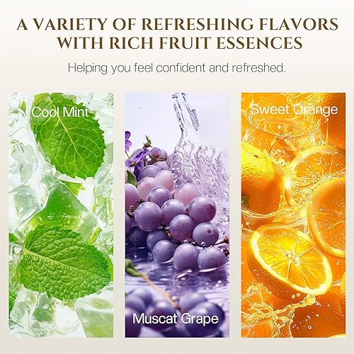 Miniatura 5 de Spray oral recargable inteligente  Dispositivo portátil de niebla de aliento fresco  Sabor menta, diseño recargable para uso diario refrescante