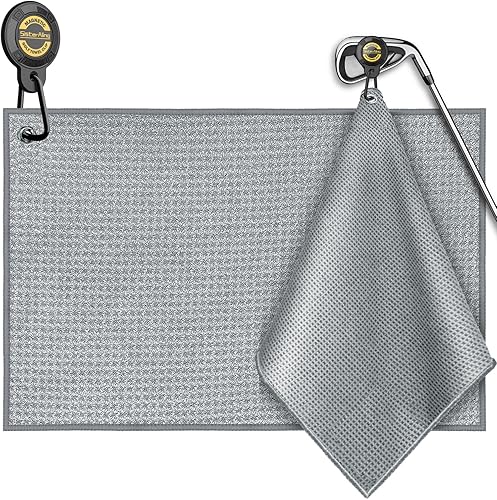 Juego de clips magnéticos para toallas de golf, fuerte sujeción magnética, extraíble y fácil de limpiar, regalo de golf para hombres