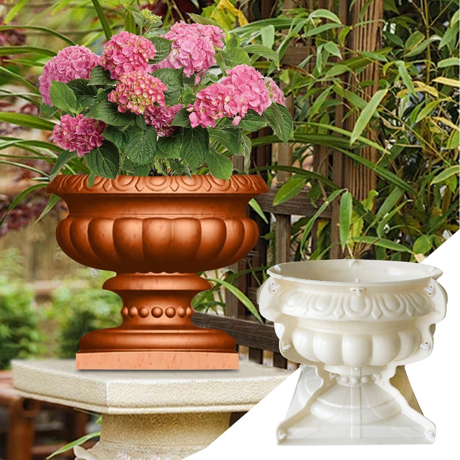 Forma Bonsai, betonowa forma do sadzarki, forma do sadzarki ogrodowej, forma do doniczki na kwiaty, ręcznie robiona forma rzemieślnicza, betonowa forma do doniczki, forma