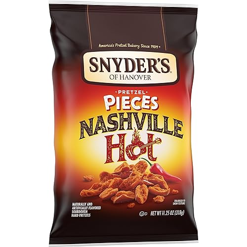 Miniatura 13 de Snyder's of Hanover Piezas de pretzel, jalapeño, 11.25 onzas