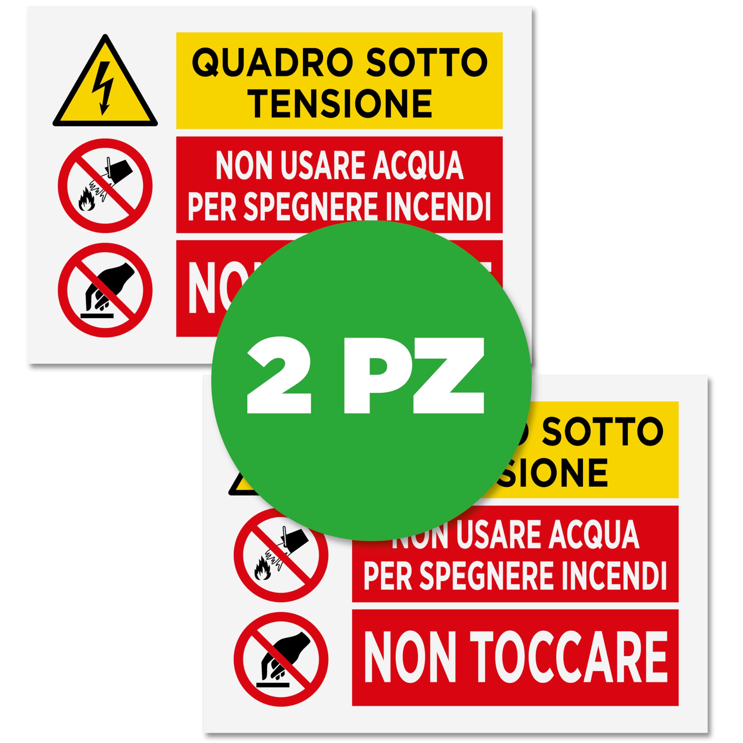 Adesivi Di Pericolo In PVC - Temperatura Pericolosa - Foto 12