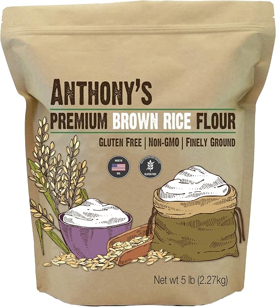 Amazon Anthony S Goods ブラウンライスフラワー 2270g 5ポンド バッチ検査済み グルテンフリー アメリカ製 Anthony S Goods 米粉 通販 Amazon Anthony S Goods ブラウンライスフラワー 2270g 5ポンド バッチ検査済み グルテンフリー アメリカ製 Anthony S Goods 米粉 通販