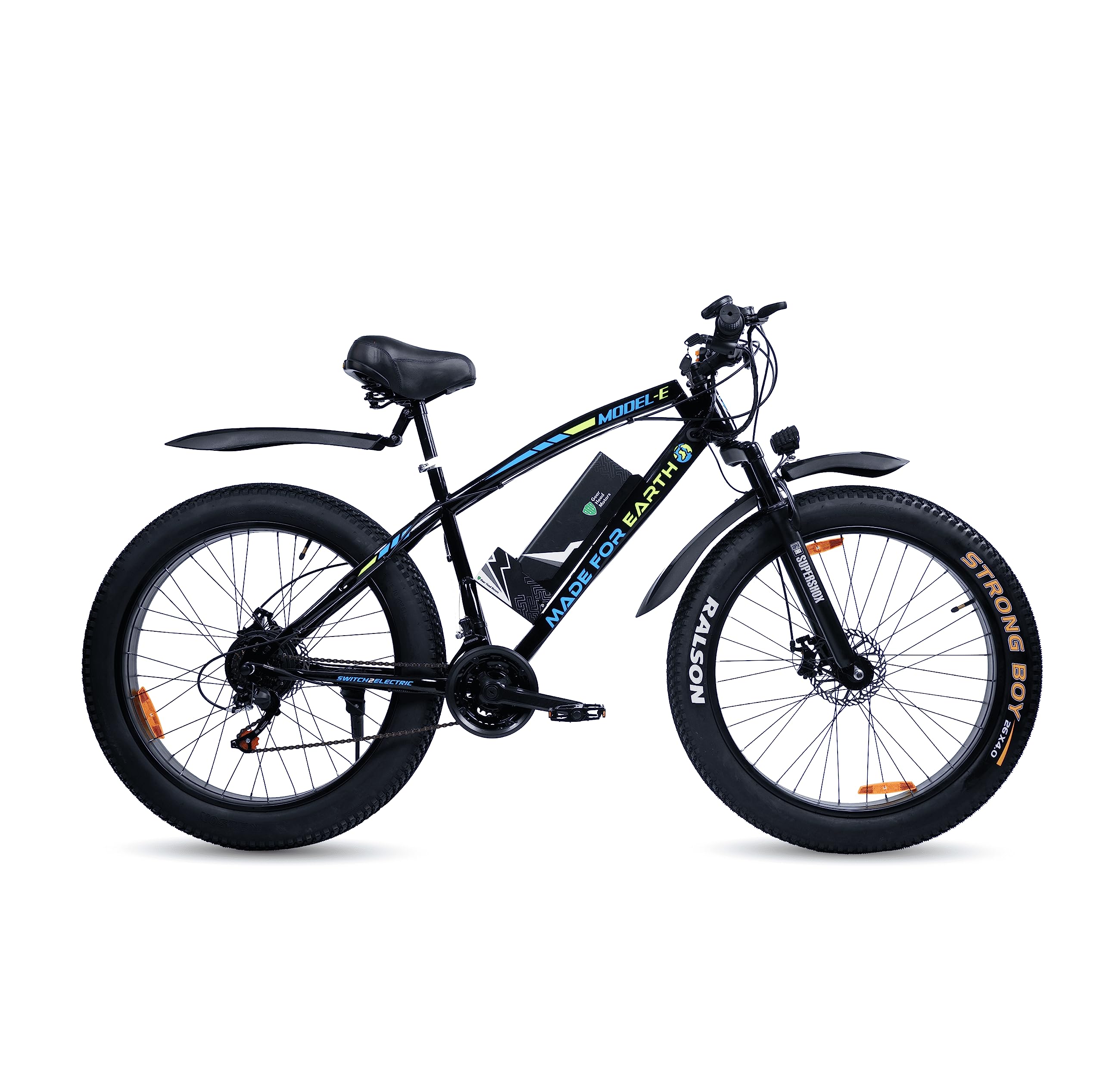 Buy Gear Head Motors E Series Electric Cycle 26" Tyres with Front