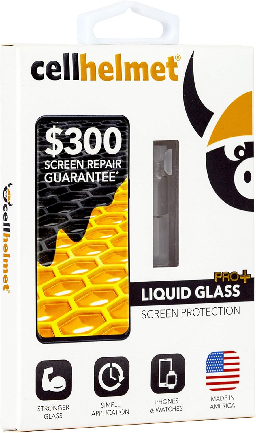 cellhelmet Liquid Glass Pro+ Screen Protector 300 Screen Repair