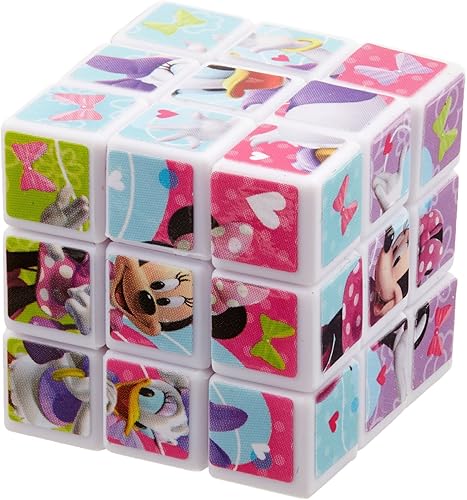 Puzzle Cube Favor | Colección Disney© Minnie Mouse | Accesorio de fiesta