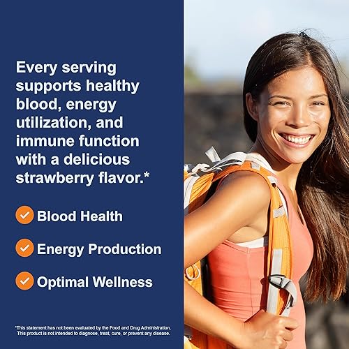 Miniatura 4 de Carlson - Plancha masticable, 30 mg, absorción superior, salud de la sangre, producción de energía y bienestar óptimo, suplemento de hierro