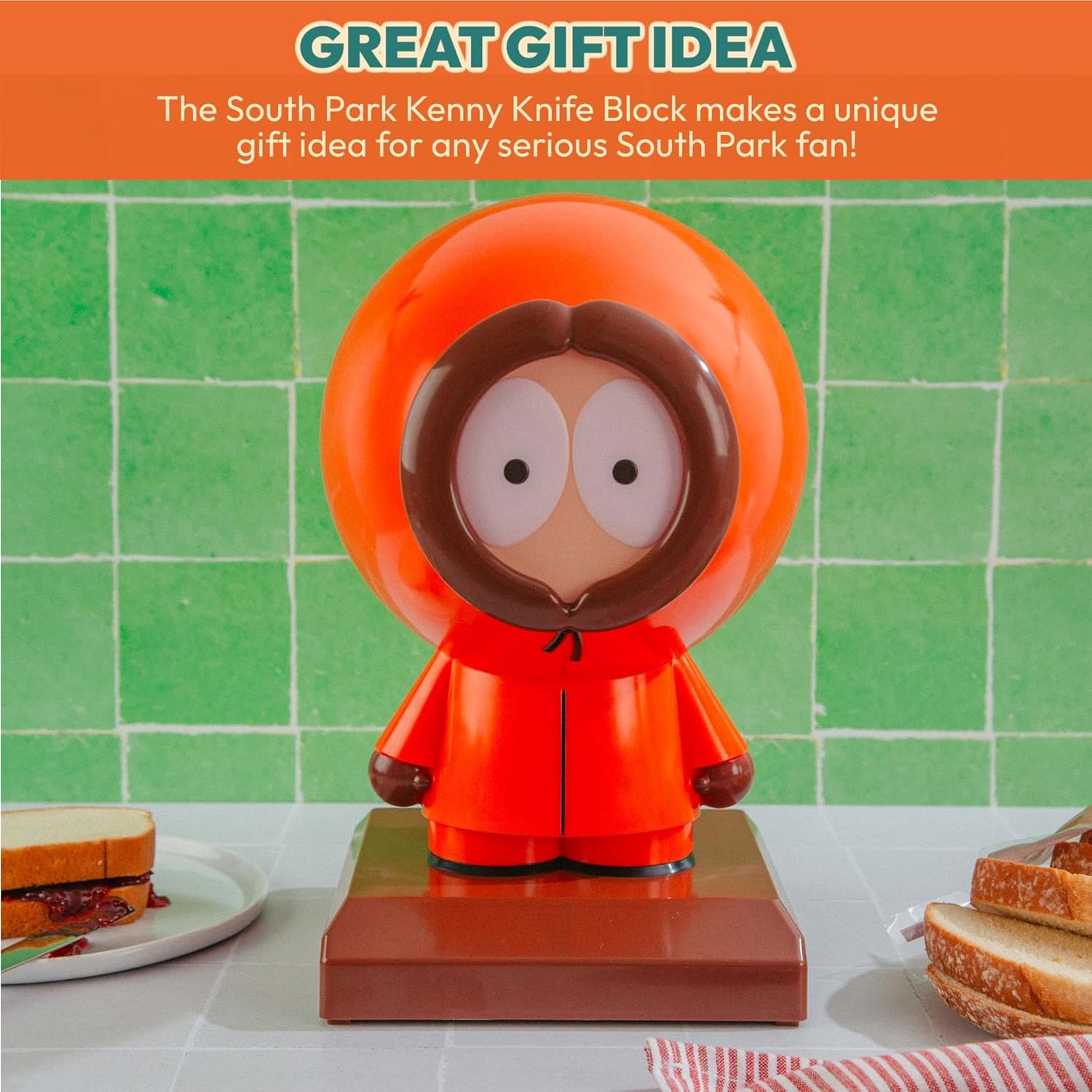 Surreal Entertainment South Park Kenny 10-Slot Knife Block Holder