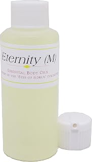 Eternity - Type For Men Scented Body Oil Fragrance [Flip Cap - Light Gold - 2 oz.] - ID#22800, Clear