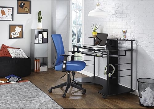 Miniatura 6 de Realspace Estación de trabajo de escritorio móvil de 47 pulgadas de ancho, 36-116 pulgadas de alto x 47-14 pulgadas de ancho x 26 pulgadas de