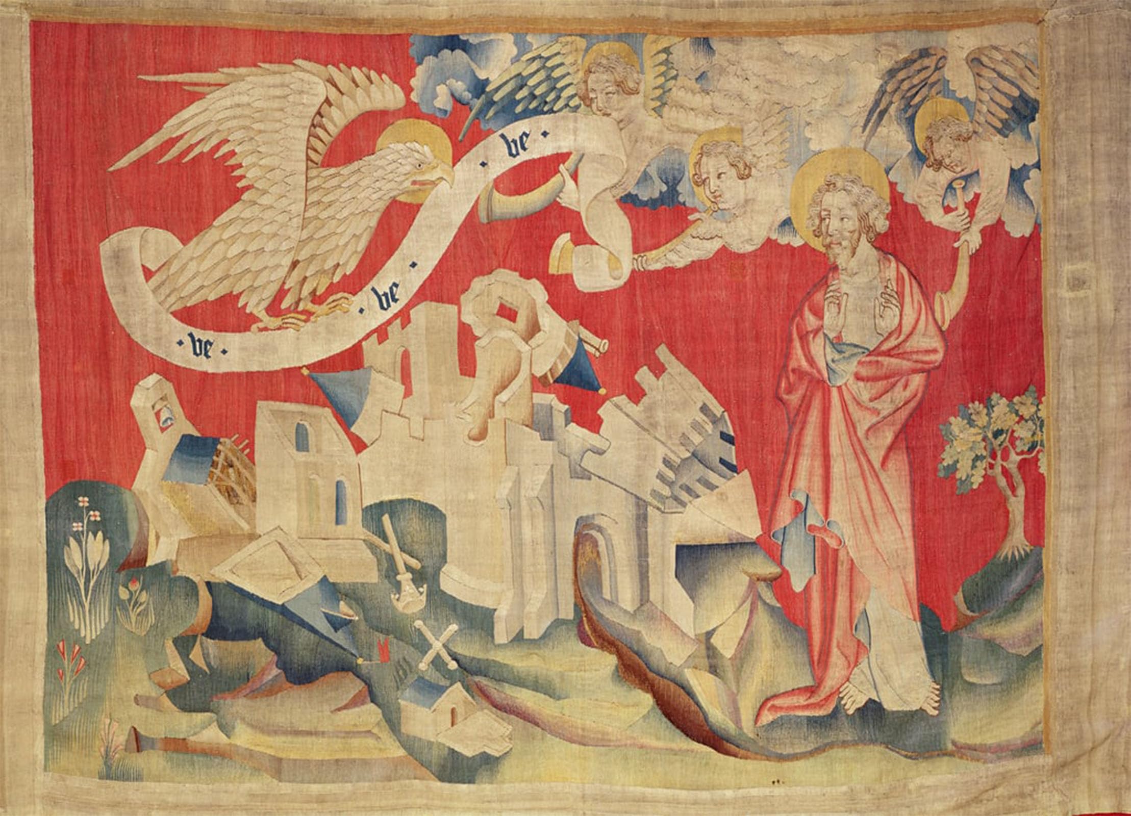 Cuadro del Apocalipsis de Angers 60x90cm para transformar tu salón con arte clásico 5