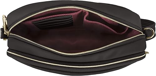 Miniatura 2 de Travelon Addison - Bolso bandolera pequeño antirrobo, Negro -, Travelon Addison - Antirrobo - Bolso bandolera pequeño