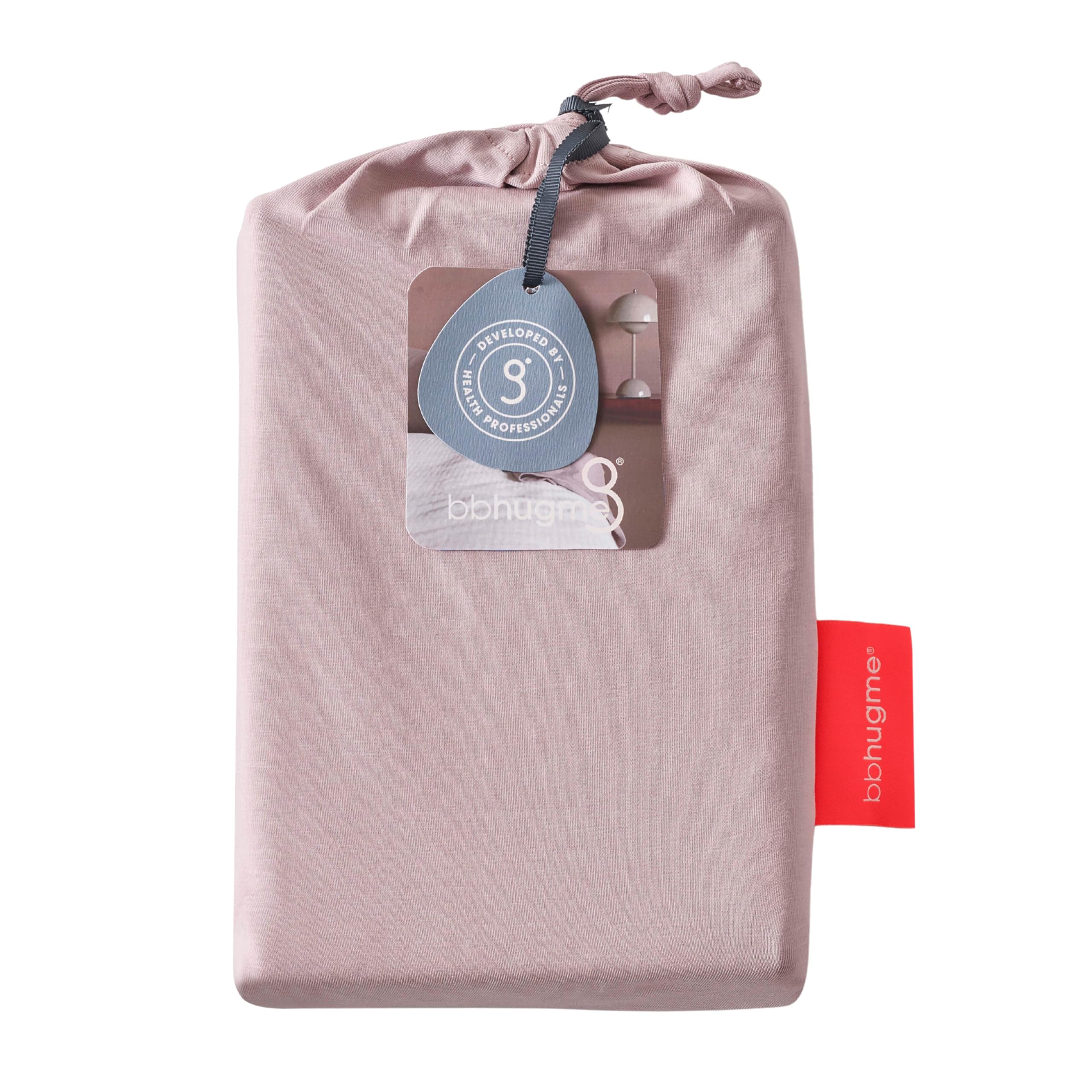 bbhugme Pregnancy Pillow Cover Dusty Pink