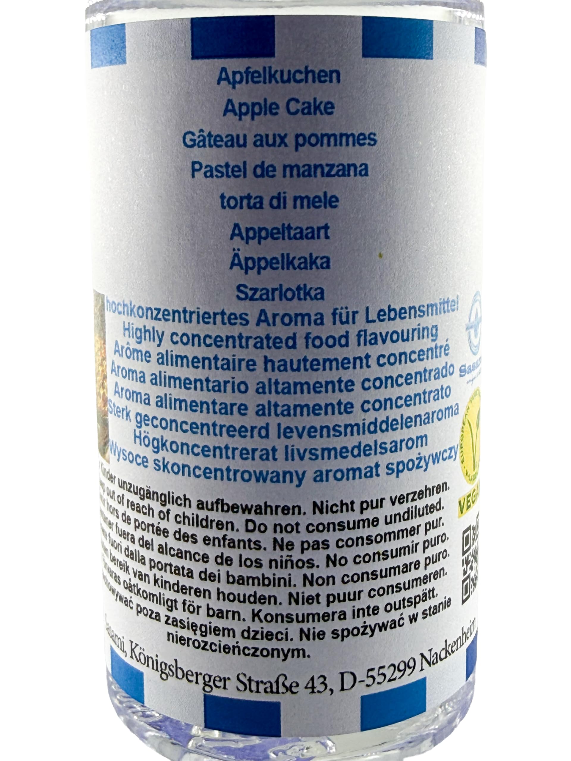 Szarlotka aromat koncentrat – Wegański – Sasami – 100ml
