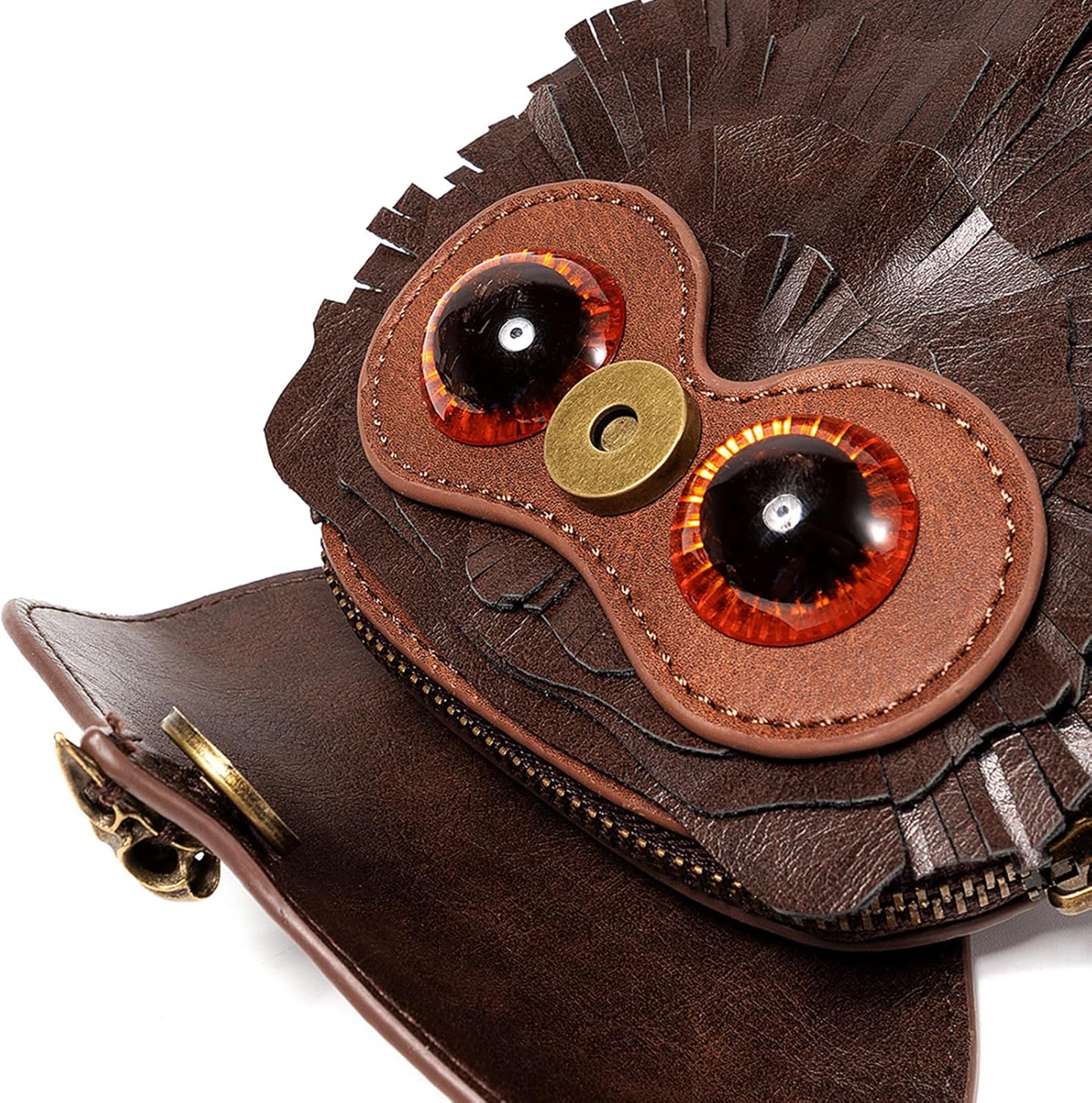 Renaissance Messenger Bag, Medieval Steampunk Goth Messenger Satchel Bag, Pirate Coin Small Pouch for Ren Faire - Image 8