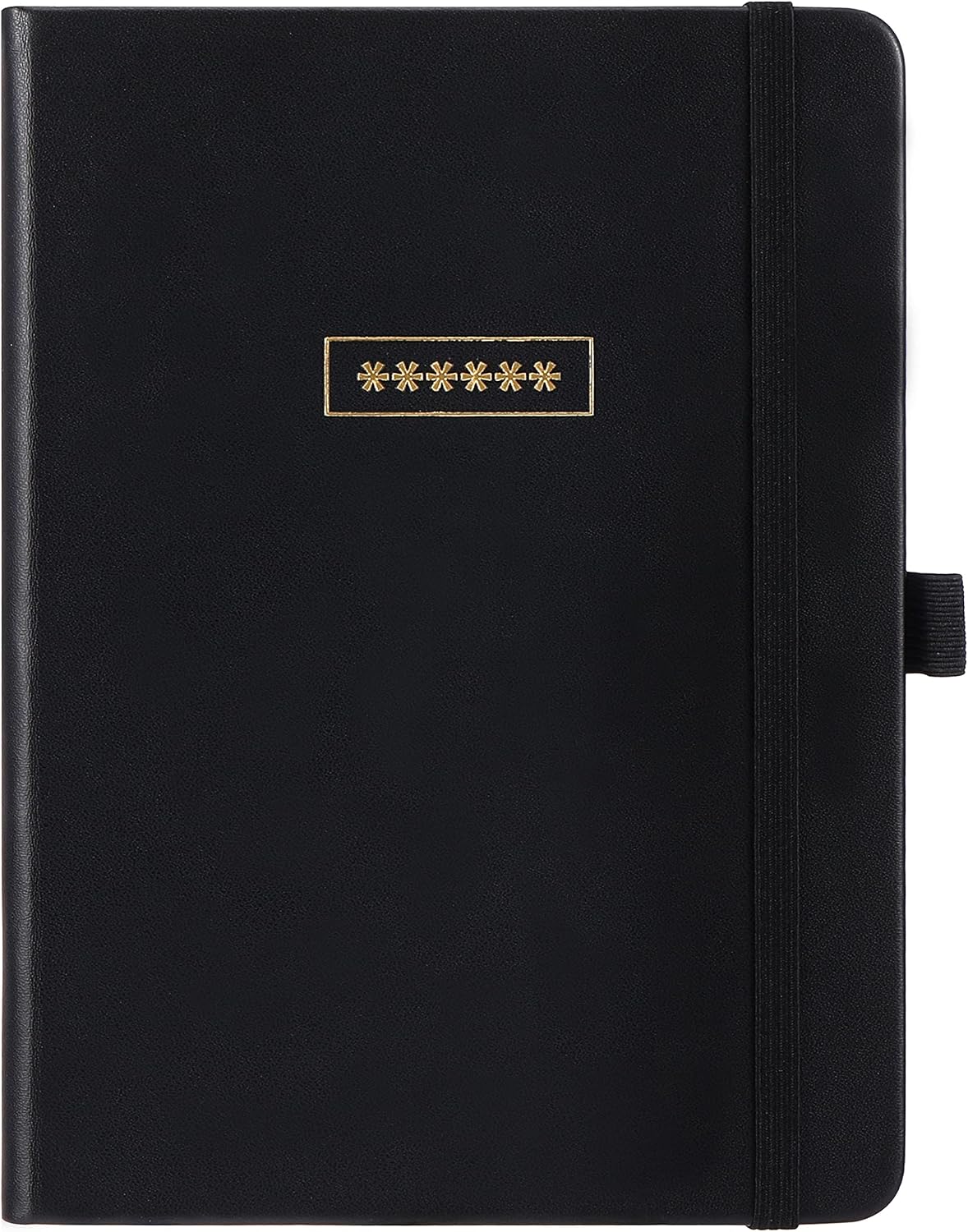 Password Book - Hardcover Password Book with Alphabetical Tabs for Internet Website Address Login, Pocket Size Password Keeper, 5.1" x 6.9", Password Organizer for Home Office Desk Use