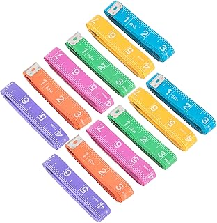 Dritz 60" Fun, Assorted, 12 Count Tape Measure