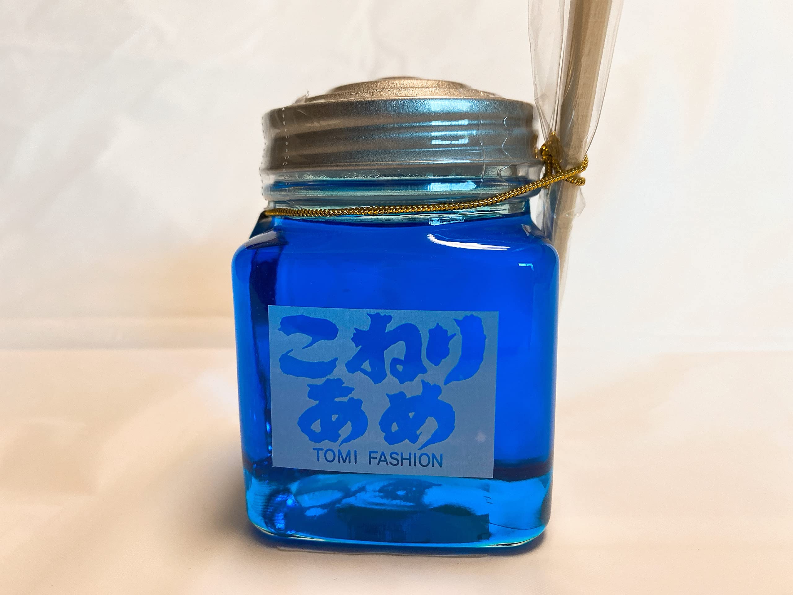 Amazon.co.jp: こねりあめ 瓶 ねり飴 練り飴 200g (サイダー) : 食品