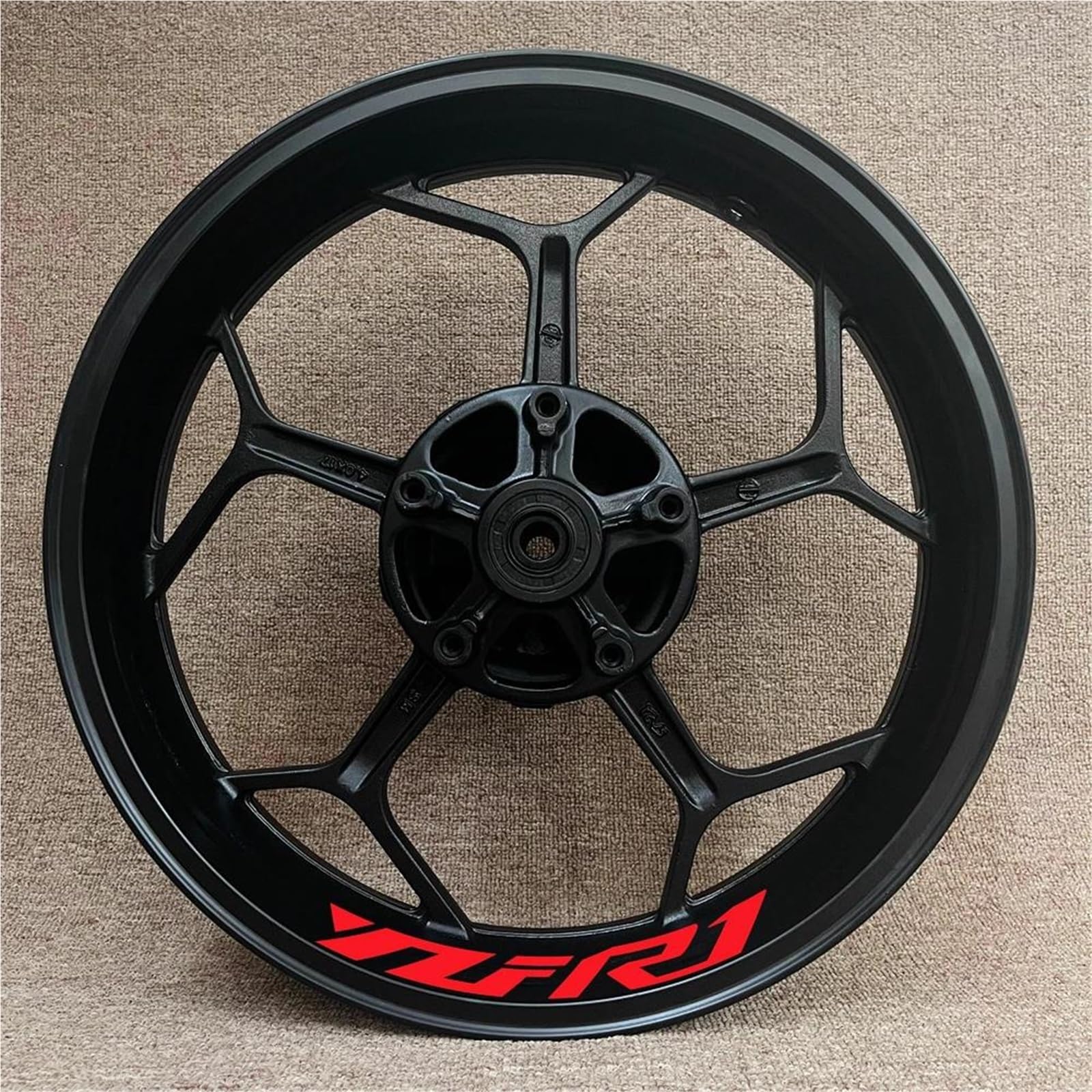 Wheel Stickers Motorcycle Wheel Stickers Rim Reflective Decal for YZFR1 YZF R1 YZF-R1 Stripe Decals Hub Sticker Rim Reflective Decal