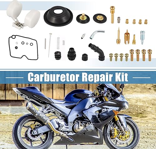 Miniatura 2 de Motoforti Kit de reparación de carburador para Kawasaki Vulcan VN800 Drifter 1995-2006 Herramientas de reparación de carbohidratos