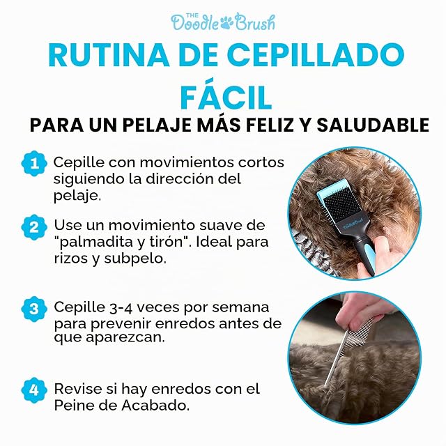 Foto 7 de 8 de The Doodle Brush Cepillo Alisador para Perros Solo Cabezal Flexible