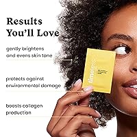 Vista 5 de Timeless Skin Care Suero de vitamina C con vitamina E y ácido ferúlico, suero iluminador, para pieles grasas y secas, sin fragancia, bolsas