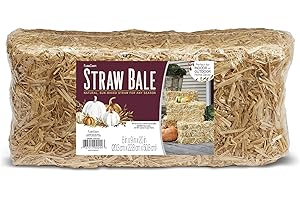 Enhance Your Décor with Natural Charm: FloraCraft Decorative Straw Bale
