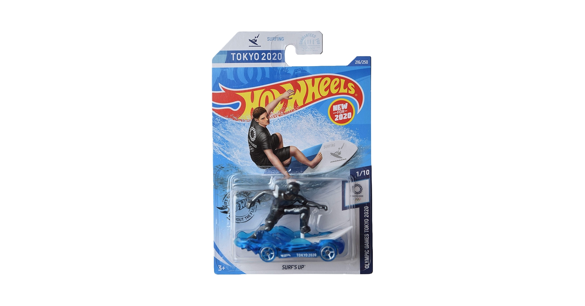Amazon.com: Hotwheels Surf's Up, [Blue] 216/250 1:64 Scale