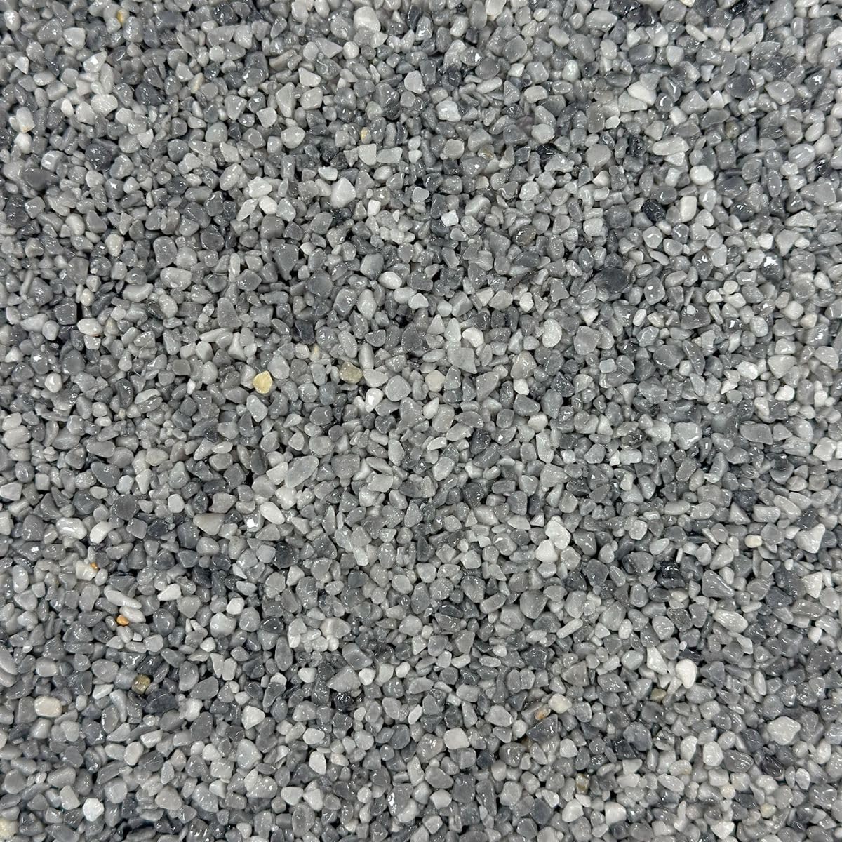 Granulats moquette de pierre marbre - Drainant & haute résistance 25 kg (jusqu'à 1,5 m²) Bleu Naturel