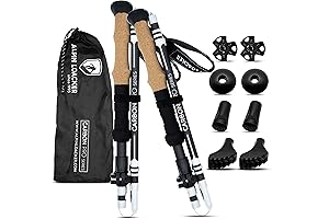 Cascade Mountain Tech Carbon Fiber Trekking Pole
